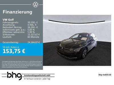 Gebraucht VW Golf VIII Move 110 PS (80 kW) 2024 Grau Limousine