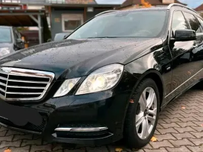 Brugt Mercedes E250 205 HK (150 kW) 2010 Sort Stationcar