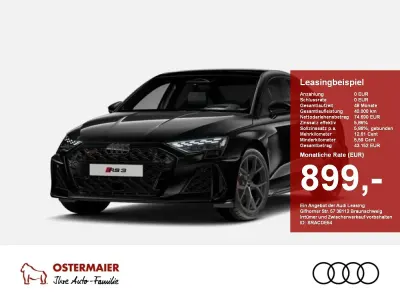 Neu Audi RS3 Ambiente 400 PS (294 kW) 2026 Mythosschwarz Limousine