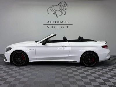 Gebraucht Mercedes C63 AMG AMG 510 PS (375 kW) 2019 Polarweiss  unilack Cabrio
