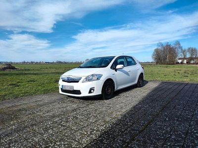 Gebraucht Toyota Auris Hybrid 130 PS (95 kW) 2010 Weiß Kleinwagen