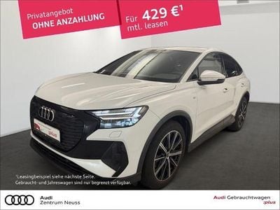 Usata Audi Q4 Sportback e-tron Ambiente 150 kW (204 CV) 2022 Bianco SUV