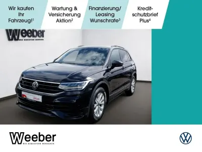 Gebraucht VW Tiguan R-line 150 PS (110 kW) 2023 Schwarz SUV