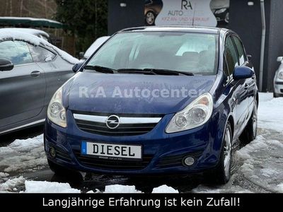 Gebraucht Opel Corsa Edition 75 PS (55 kW) 2007 Blau Kleinwagen