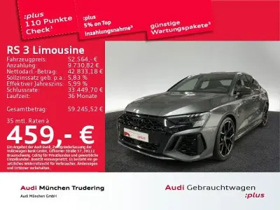 Gebraucht Audi RS3 Sport 400 PS (294 kW) 2023 Grau Limousine