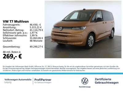 Gebraucht VW Multivan Life 150 PS (110 kW) 2024 Braun Van / Kleinbus