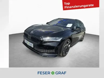 Gebraucht Skoda Superb SportLine 150 PS (110 kW) 2025 Onyxschwarz metallic Kombi