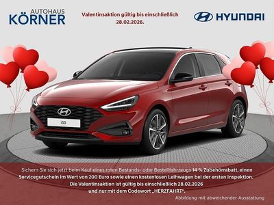 Ultimate red / met Neu 2025 Hyundai i30 Advantage Limousine | 30.495 € (Etwas zu teuer)