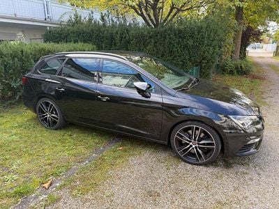 Usata Seat Leon ST 4Drive 300 CV (220 kW) 2019 Nero Station wagon