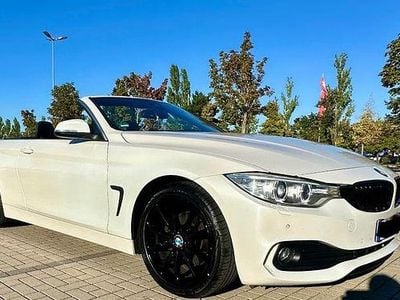 Gebraucht BMW 420 Sport Line 184 PS (135 kW) 2014 Weiß Cabrio