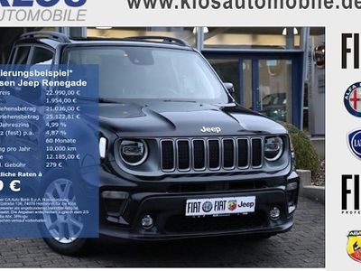 Schwarz Gebraucht 2023 Jeep Renegade Limited SUV | 22.990 € (Fairer Preis)