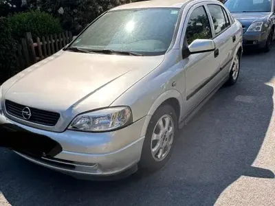 Brugt Opel Astra 84 HK (61 kW) 2001 Sølv Sedan