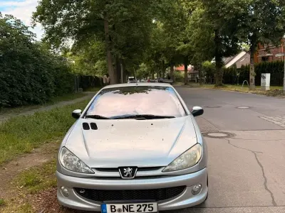 Gebraucht Peugeot 206 CC 2002 Silber Cabrio