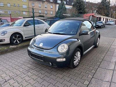 Gebraucht VW New Beetle Cabriolet Highline 102 PS (75 kW) 2003 Grün Cabrio