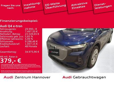 Gebraucht Audi Q4 e-tron Sport 150 kW (204 PS) 2023 Navarrablau metallic SUV