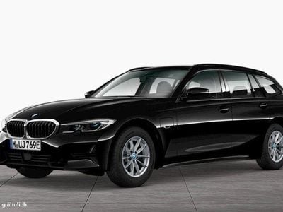 Gebraucht BMW 320e Sport Line 204 PS (150 kW) 2022 Schwarz Kombi