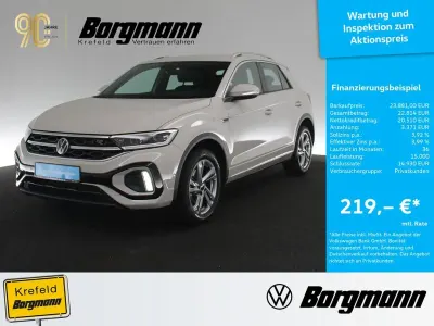 Gebraucht VW T-Roc R-line 110 PS (80 kW) 2024 Ascotgrau (metallic) SUV