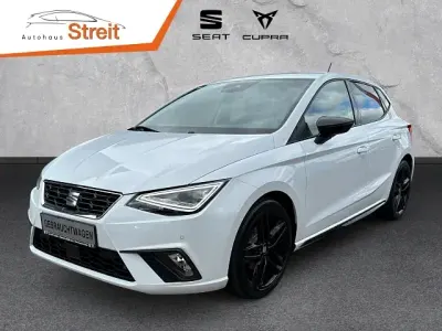 Gebraucht Seat Ibiza Black Edition 110 PS (80 kW) 2023 Nevada weiss Kleinwagen