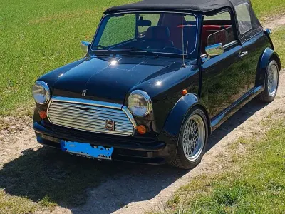 Usata Mini Cooper Cabriolet 41 CV (30 kW) 1990 Nero Cabrio