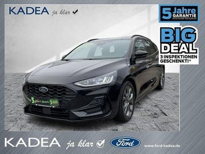 Gebraucht Ford Focus ST-Line X 125 PS (91 kW) 2024 Obsidianschwarz metallic Kombi