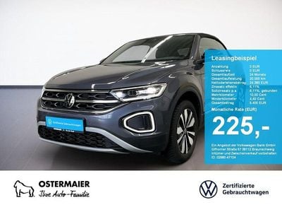 Gebraucht VW T-Roc Cabriolet Goal 116 PS (85 kW) 2025 Grau Cabrio