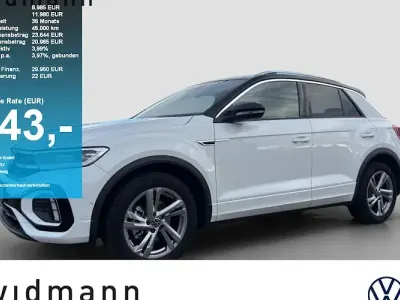 Second-hand VW T-Roc R-line 150 CP (110 kW) 2025 Alb SUV