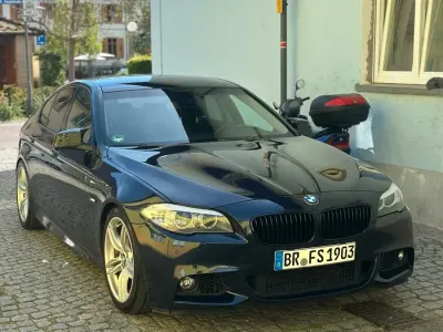 Brugt BMW 525 218 HK (160 kW) 2012 Blå Sedan