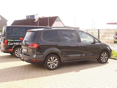 gebraucht VW Sharan 2.0 tdi 7 Sitzer 6 G-Schalter AHK 8 Fach Bereift