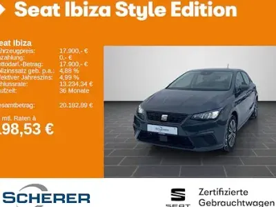 Usata Seat Ibiza Style 116 CV (85 kW) 2024 Grigio Berlina