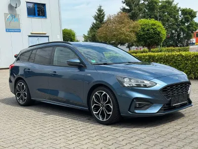 Gebraucht Ford Focus ST-Line X 120 PS (88 kW) 2020 Blau Kombi