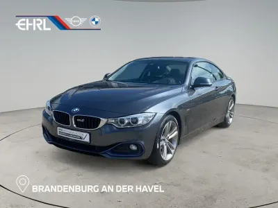 Gebraucht BMW 420 Coupé Sport Line 184 PS (135 kW) 2016 Silber Coupé