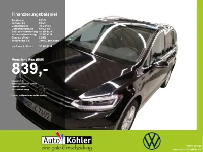Gebraucht VW Touran Highline 150 PS (110 kW) 2025 Grenadillschwarz Van / Kleinbus