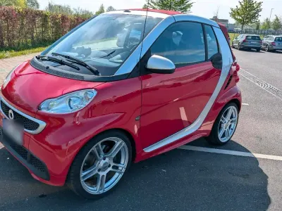 Usata Smart ForTwo Cabrio Passion 71 CV (52 kW) 2013 Rosso Cabrio