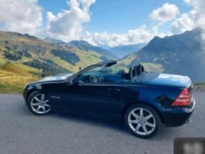 Gebraucht Mercedes SLK200 163 PS (119 kW) 2002 Schwarz Cabrio