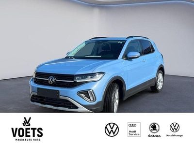 Neu VW T-Cross Life 116 PS (85 kW) 2025 Blau SUV