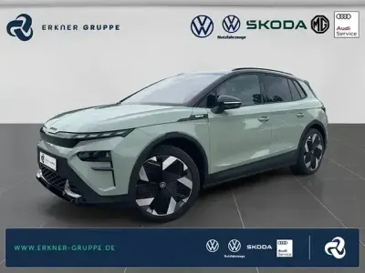 Gebraucht Skoda Elroq RS 250 kW (340 PS) 2025 Timianogrün/blackmagic SUV