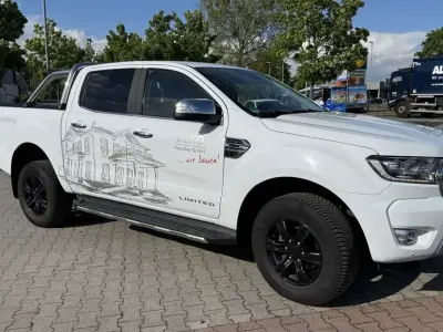 Gebraucht Ford Ranger Limited 212 PS (155 kW) 2019 Weiß Pickup