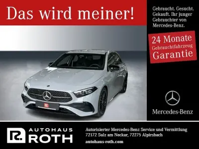 Gebraucht Mercedes A200 AMG 163 PS (119 kW) 2025 Manufaktur alpingrau uni Limousine