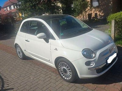 Begagnad Fiat 500 Lounge 69 HK (50 kW) 2008 Vit