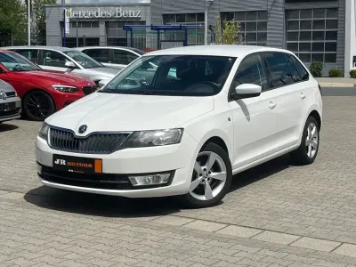 Gebraucht Skoda Rapid Drive 86 PS (63 kW) 2014 Weiß Kleinwagen