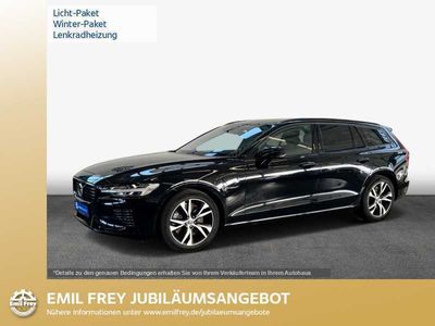 gebraucht Volvo V60 T6 AWD Recharge R-Design Aut Navi Voll-LED