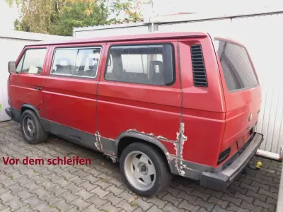 Gebraucht VW Multivan 145 PS (106 kW) 1986 Rot Van / Kleinbus