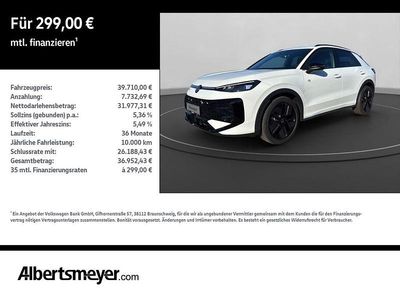 Nuova VW T-Roc R-line 150 CV (110 kW) 2025 Bianco SUV