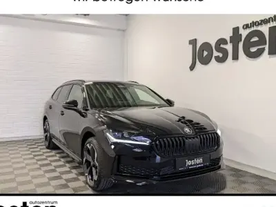 Neu Skoda Superb SportLine 204 PS (150 kW) 2026 Schwarz Kombi