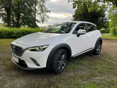 Gebraucht Mazda CX-3 Sports-Line 105 PS (77 kW) 2017 Weiß SUV