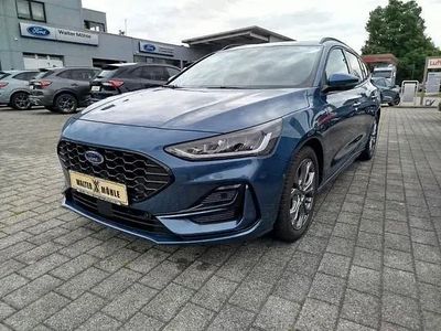 Gebraucht Ford Focus ST-Line X 125 PS (91 kW) 2023 Chrome blue Kombi