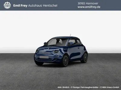 Neu Fiat 500 Icon 65 PS (47 kW) 2026 Celestial blau Cabrio