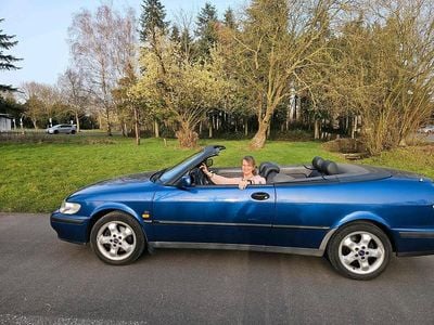 Second-hand Saab 9-3 Cabriolet 205 CP (150 kW) 2000 Albastru Cabrio