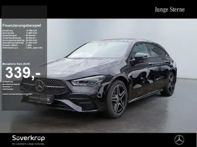 Gebraucht Mercedes CLA250 AMG 163 PS (119 kW) 2025 Schwarzlack kosmosschwarz (metallic) Coupé