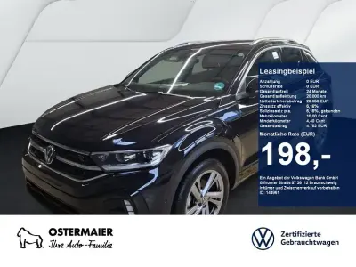 Second-hand VW T-Roc R-line 150 CP (110 kW) 2025 Negru SUV